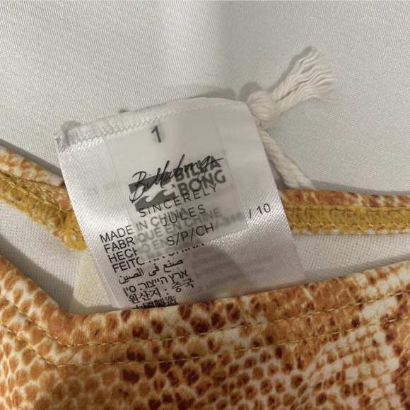NWT Billabong x‎ Sincerely Jules [ Small ] Over The Sun Hike Bikini Bottoms - Picture 7 of 11